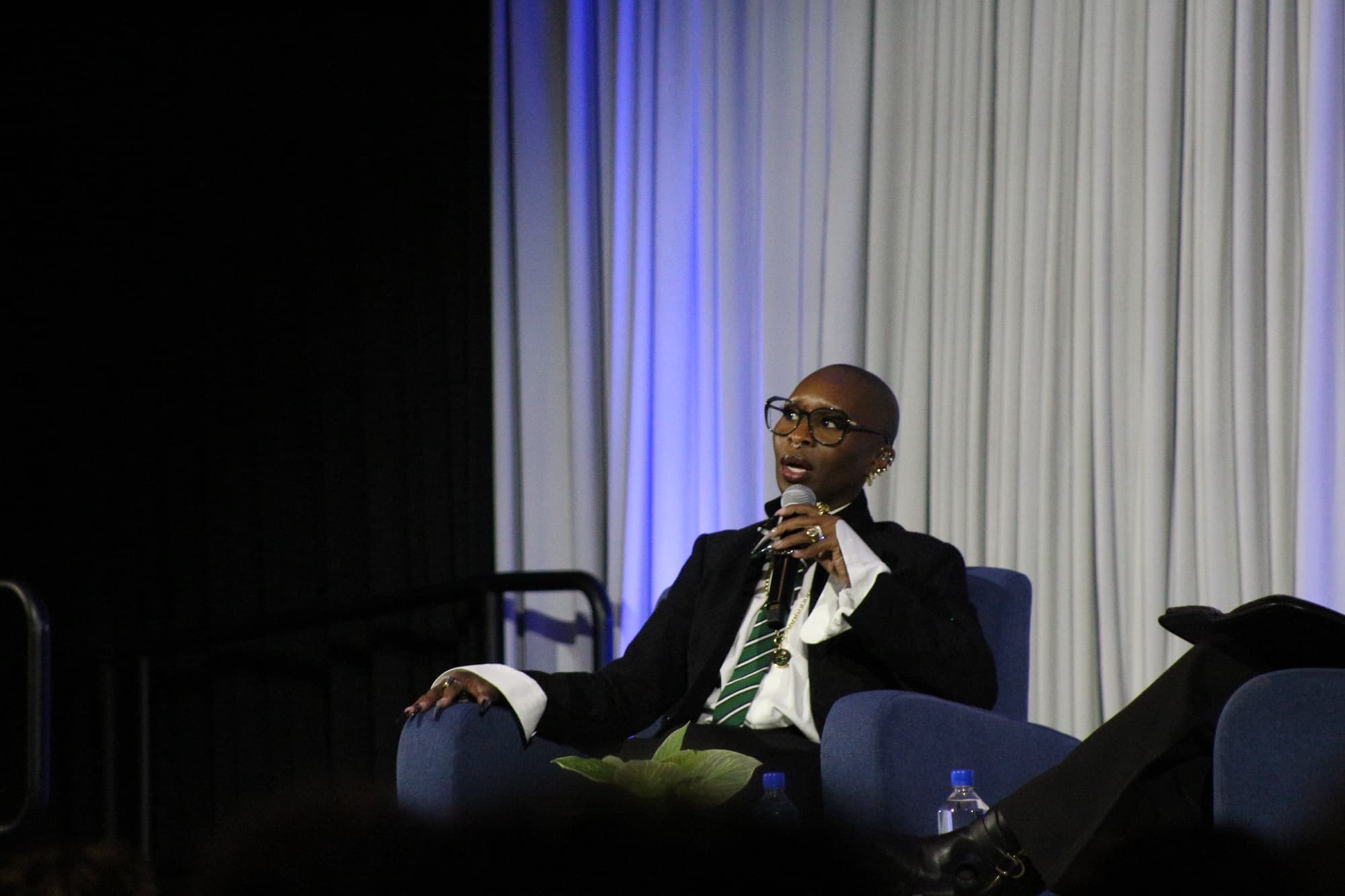 Cynthia Erivo in conversation, frame 3