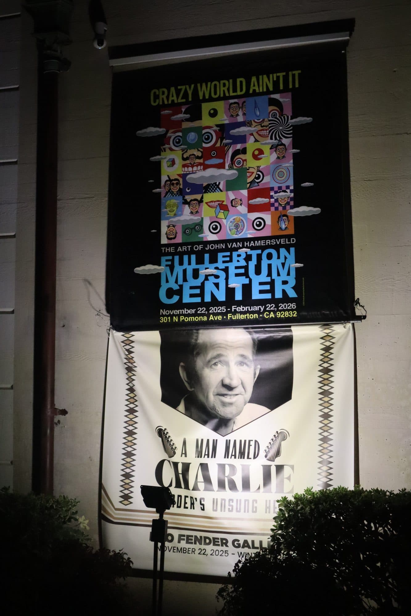 Reopening night at the Fullerton Museum Center, frame 1