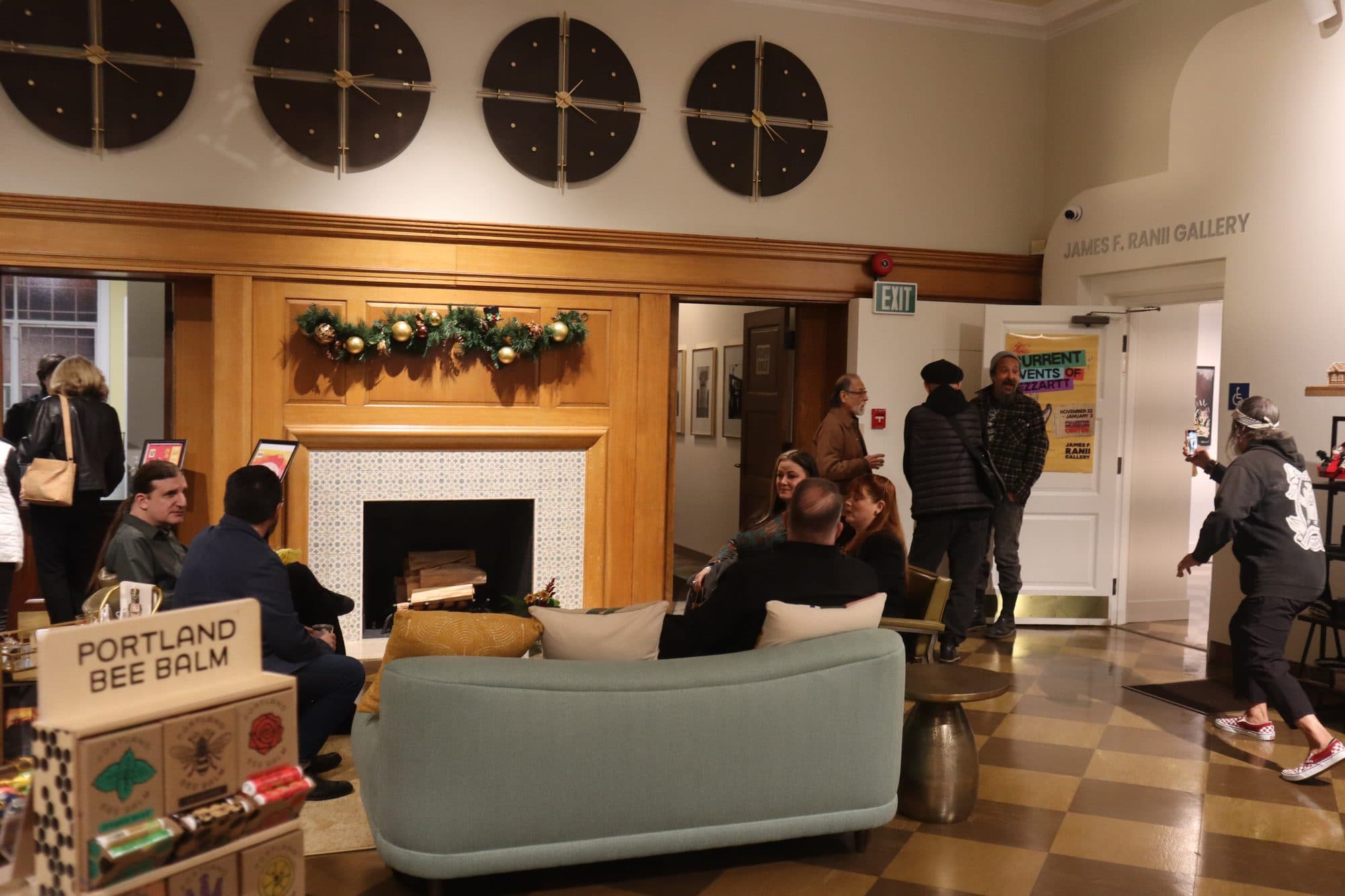 Reopening night at the Fullerton Museum Center, frame 2