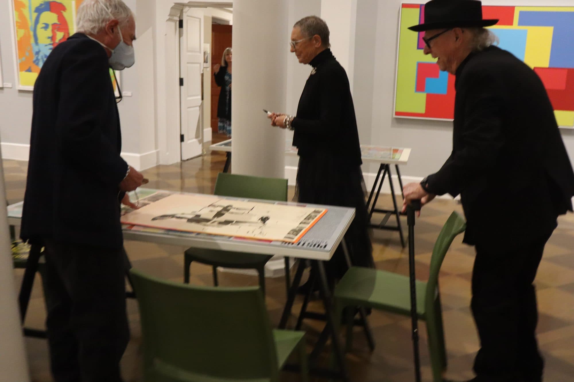 Reopening night at the Fullerton Museum Center, frame 16