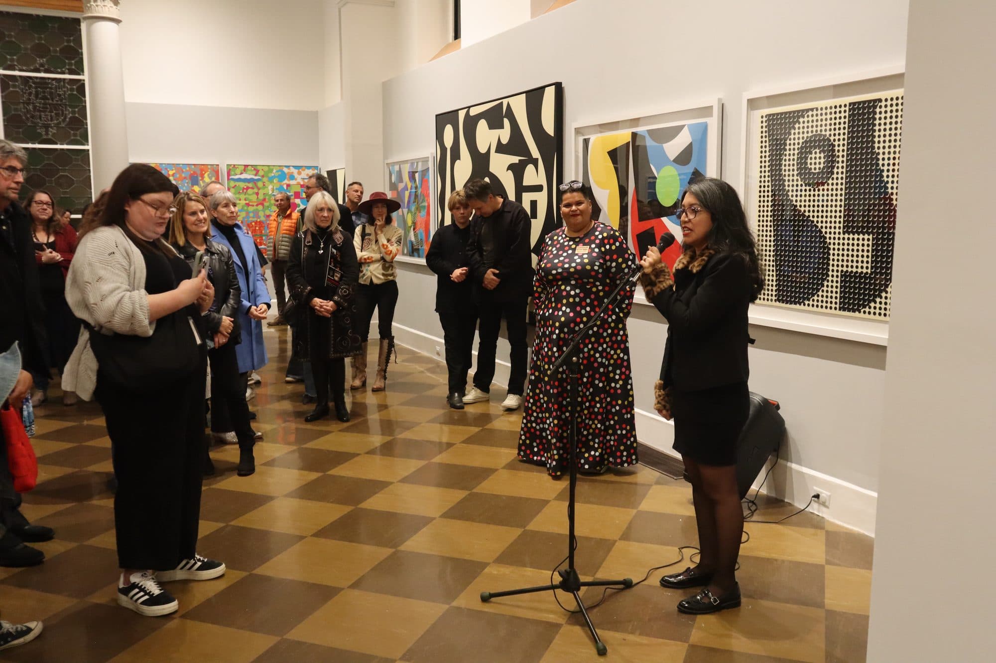 Reopening night at the Fullerton Museum Center, frame 42