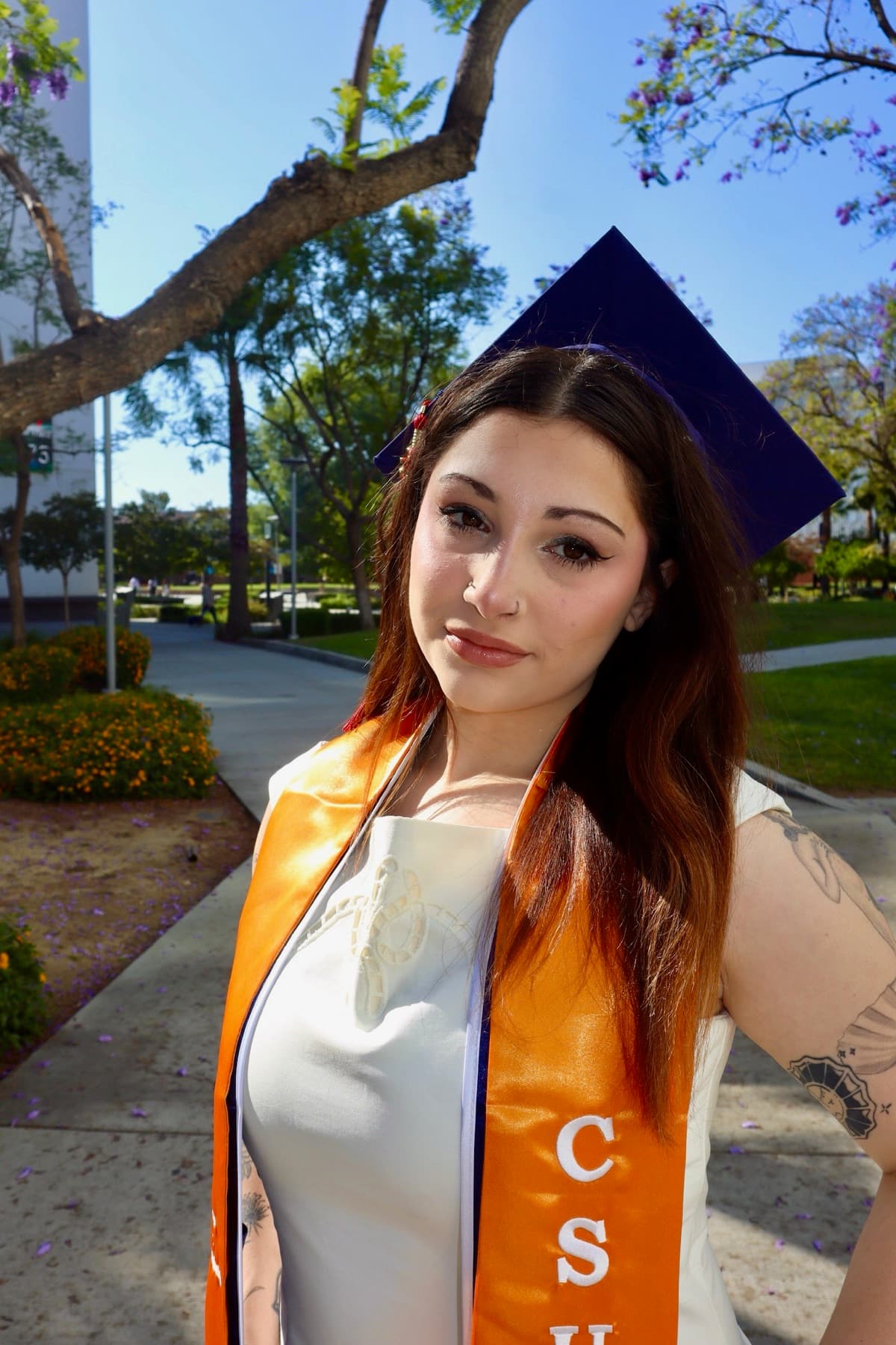 Graduation session, Cal State Fullerton, frame 10