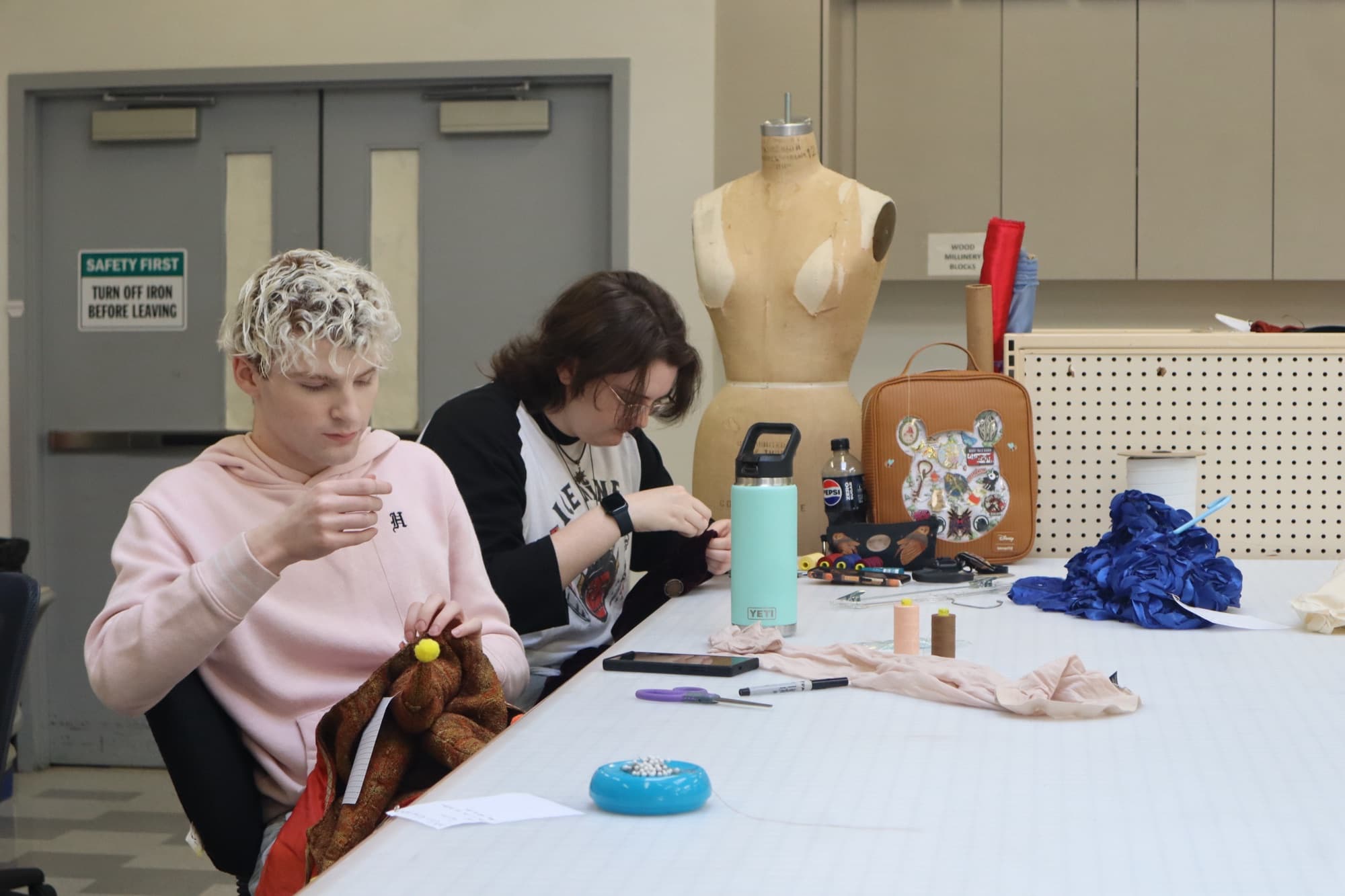 The CSUF theater costume shop, frame 1
