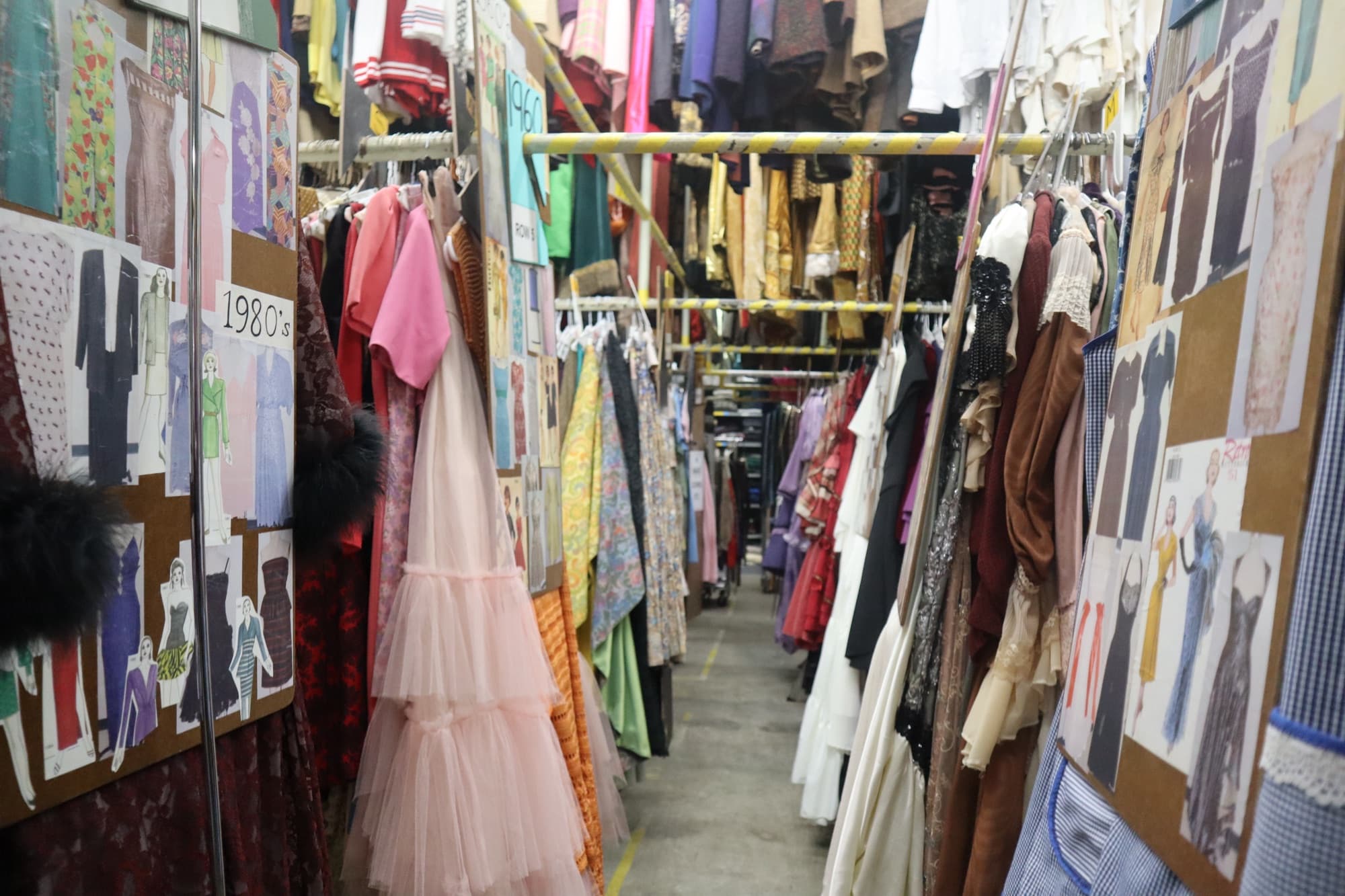 The CSUF theater costume shop, frame 7