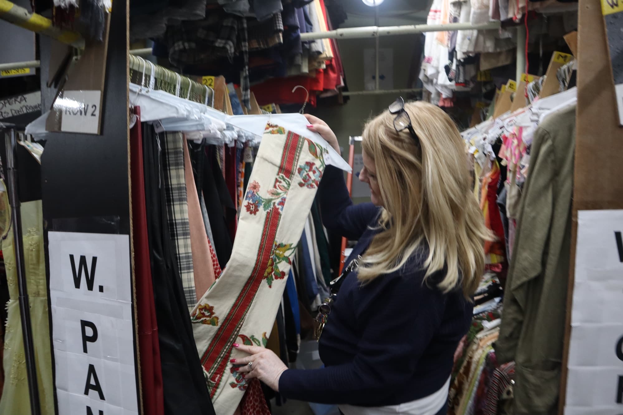 The CSUF theater costume shop, frame 13