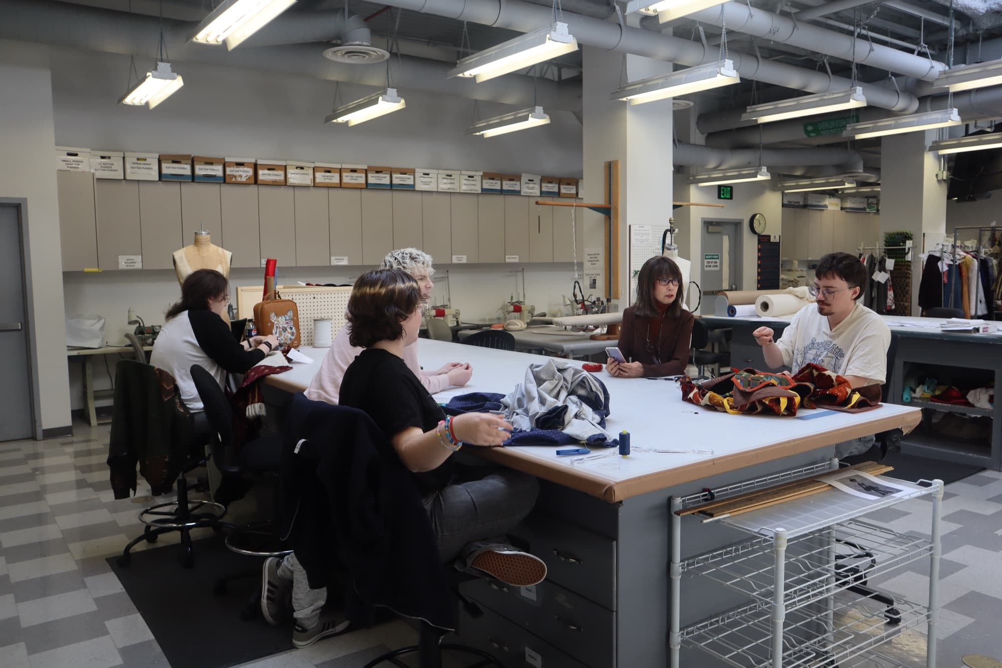 The CSUF theater costume shop, frame 19