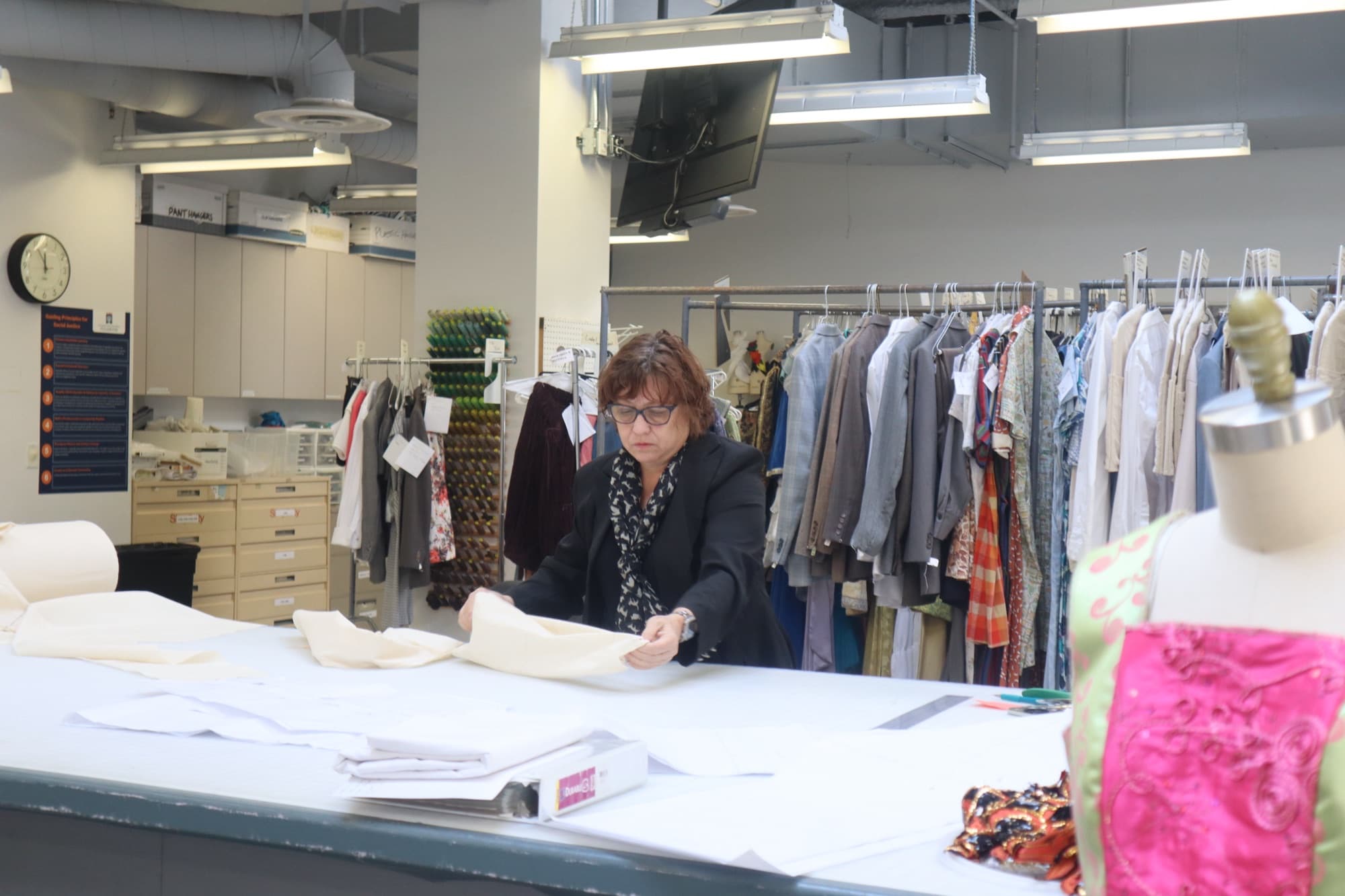 The CSUF theater costume shop, frame 20