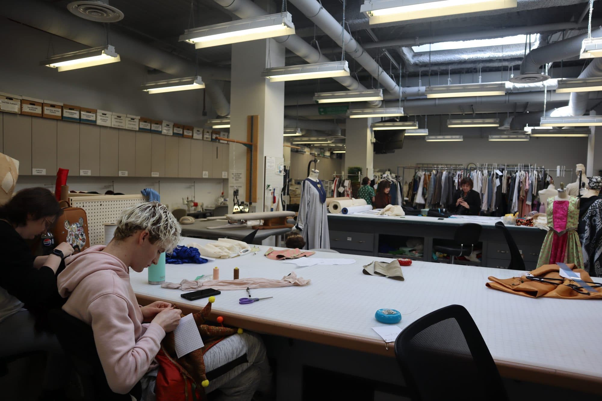 The CSUF theater costume shop, frame 22