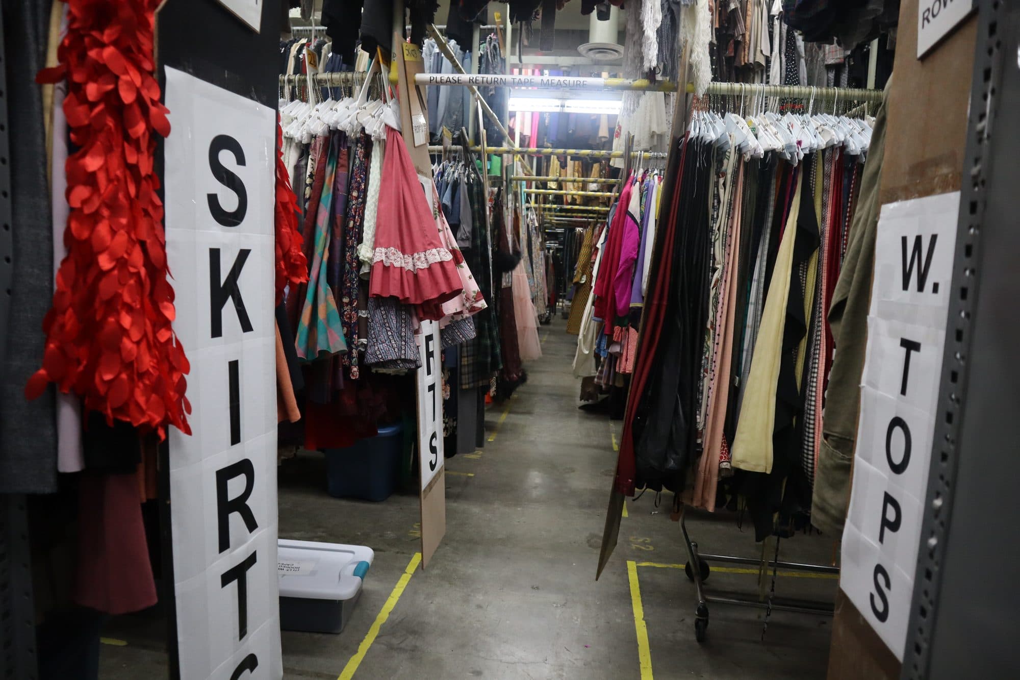 The CSUF theater costume shop, frame 33
