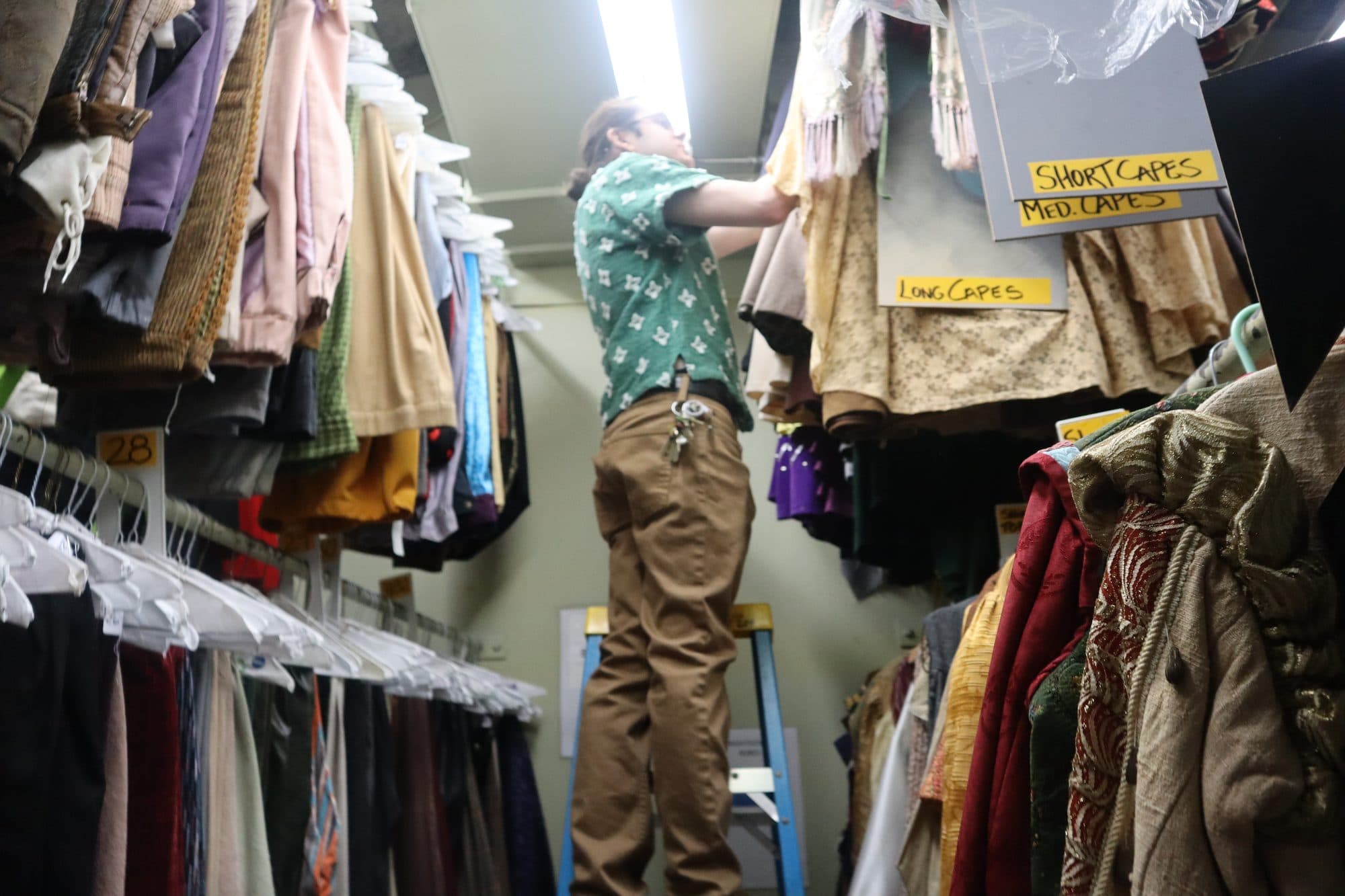 The CSUF theater costume shop, frame 37