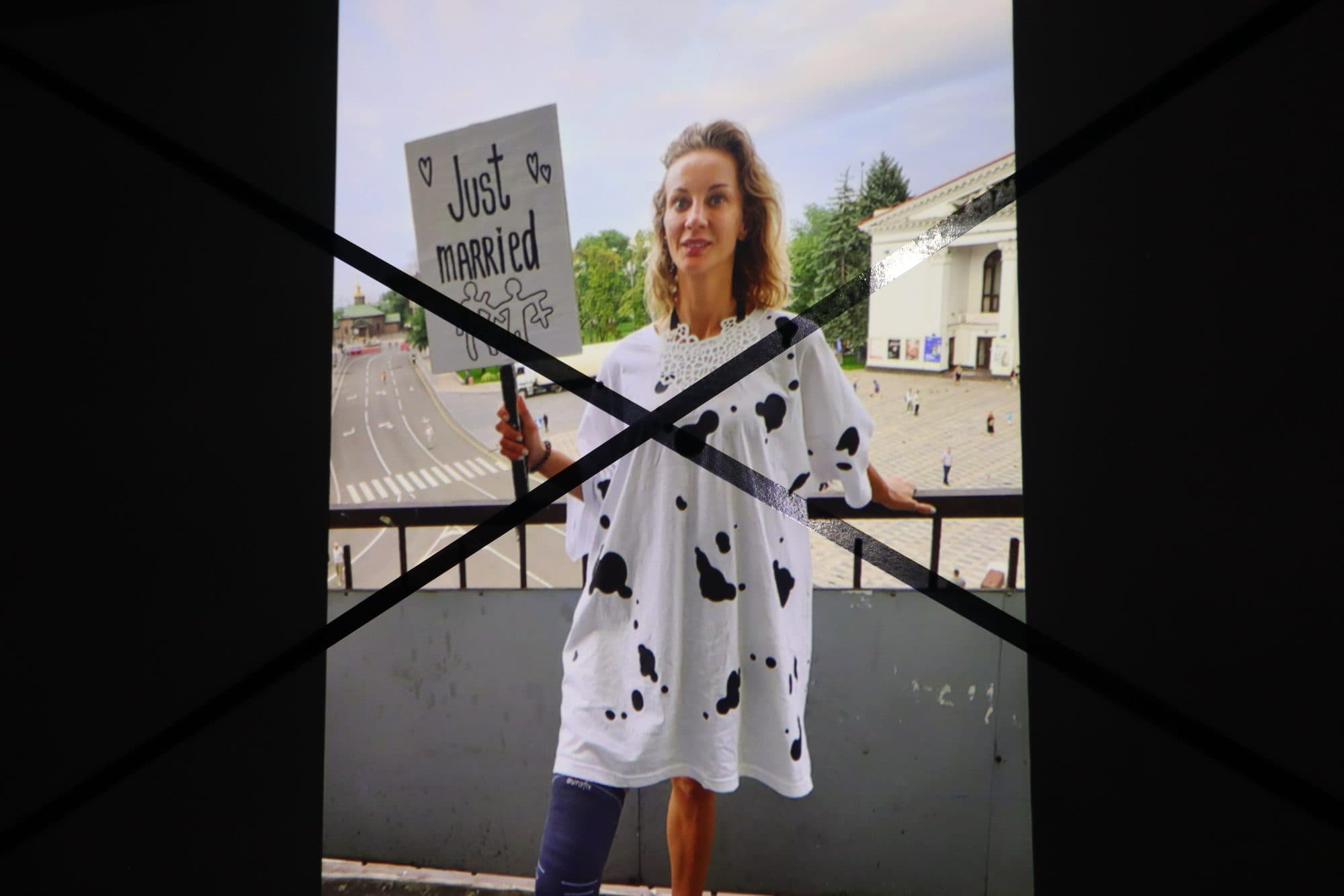 Diana Berg’s exhibit at Grand Central Art Center, frame 10