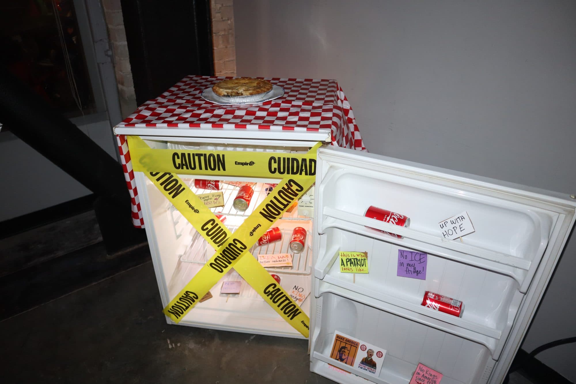 Diana Berg’s exhibit at Grand Central Art Center, frame 13