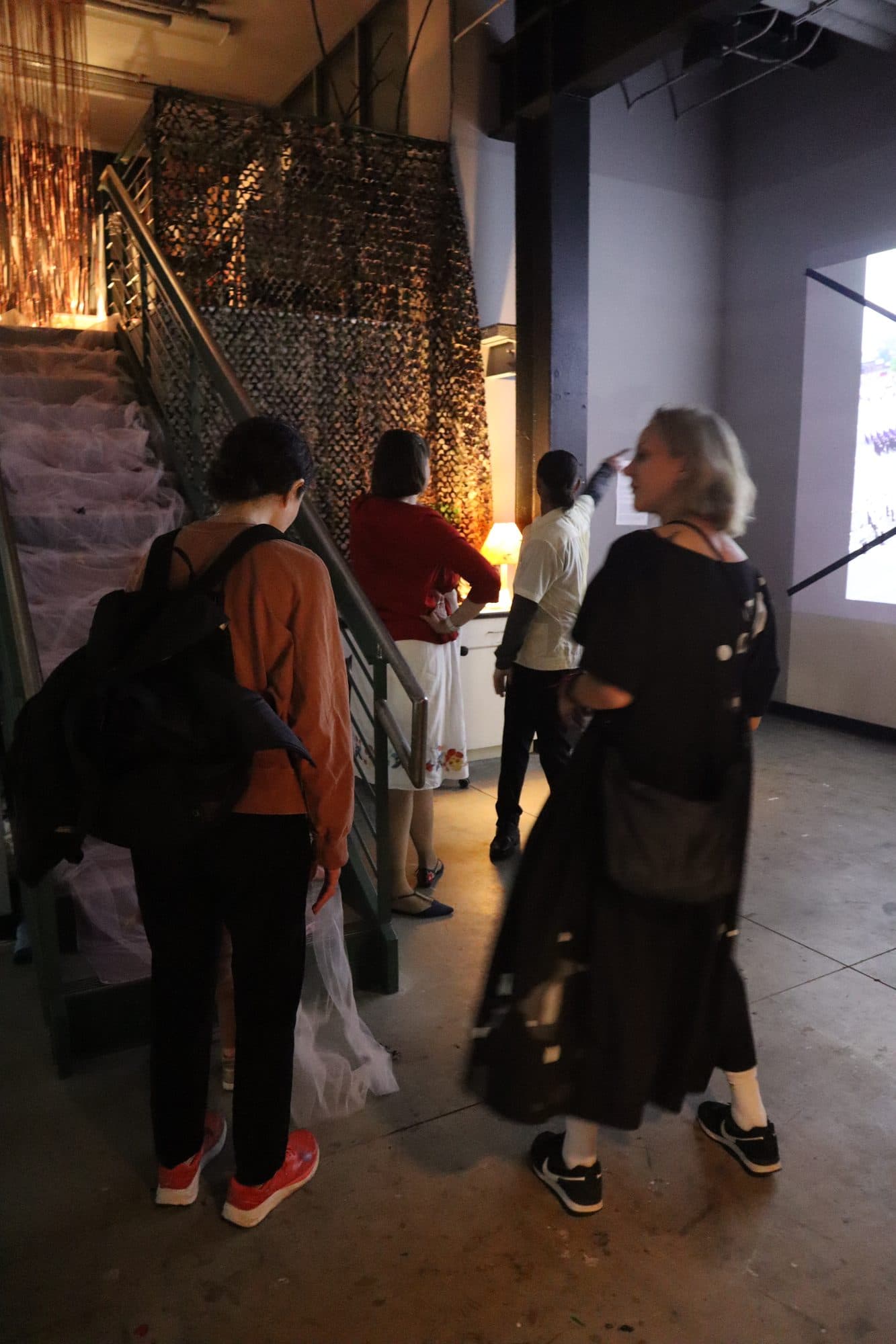 Diana Berg’s exhibit at Grand Central Art Center, frame 18