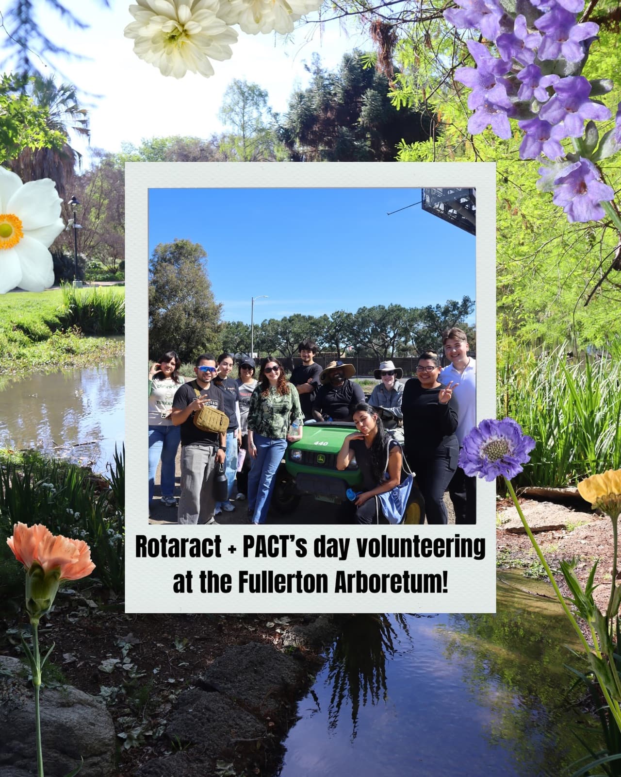 Service day at the Fullerton Arboretum · 01