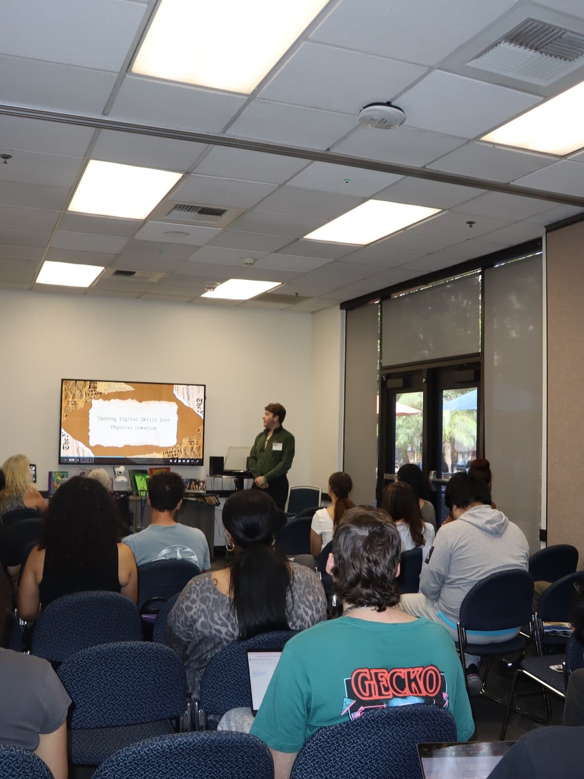 Comm Week session on physical media · 14