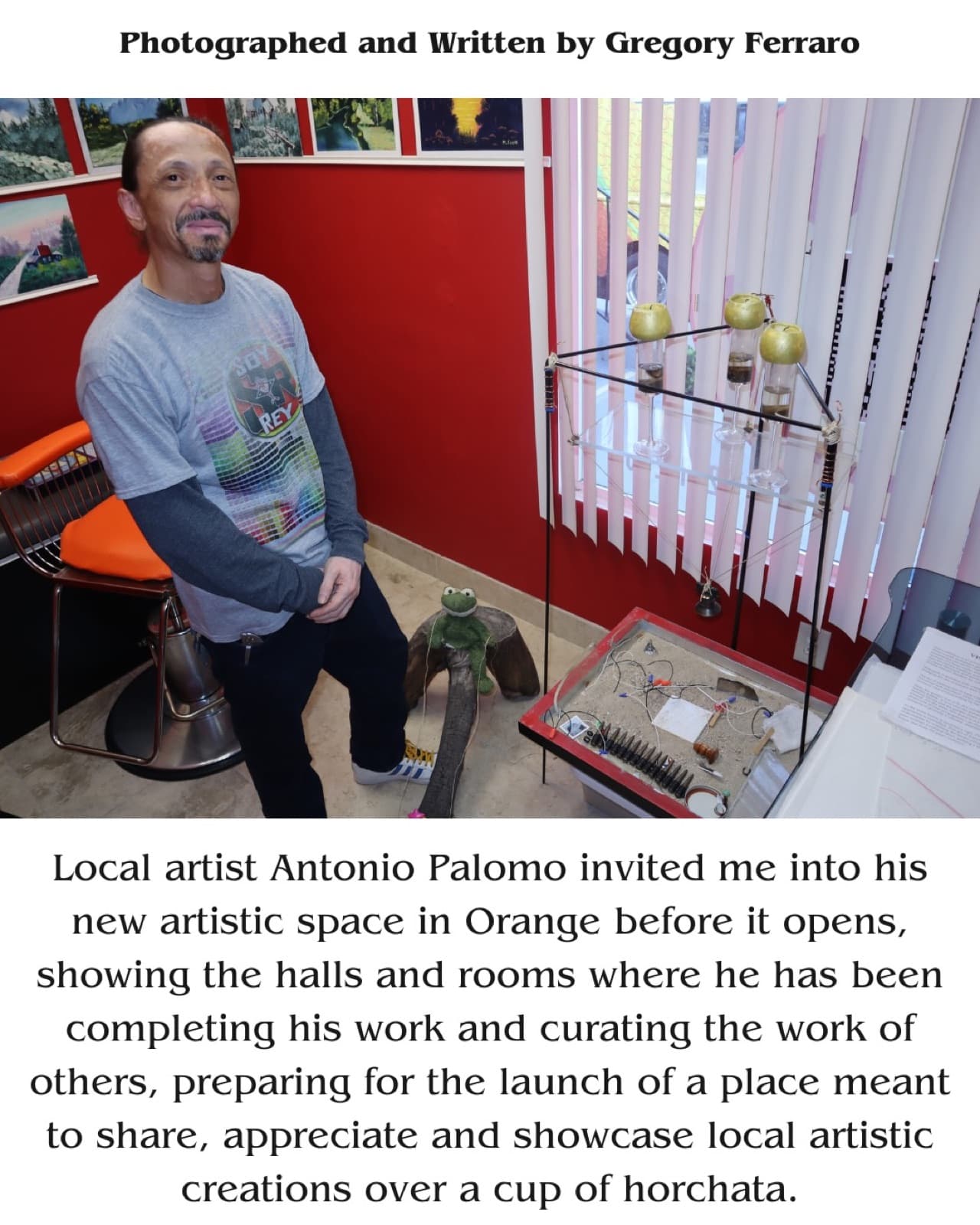 Antonio Palomo’s artist space · 02