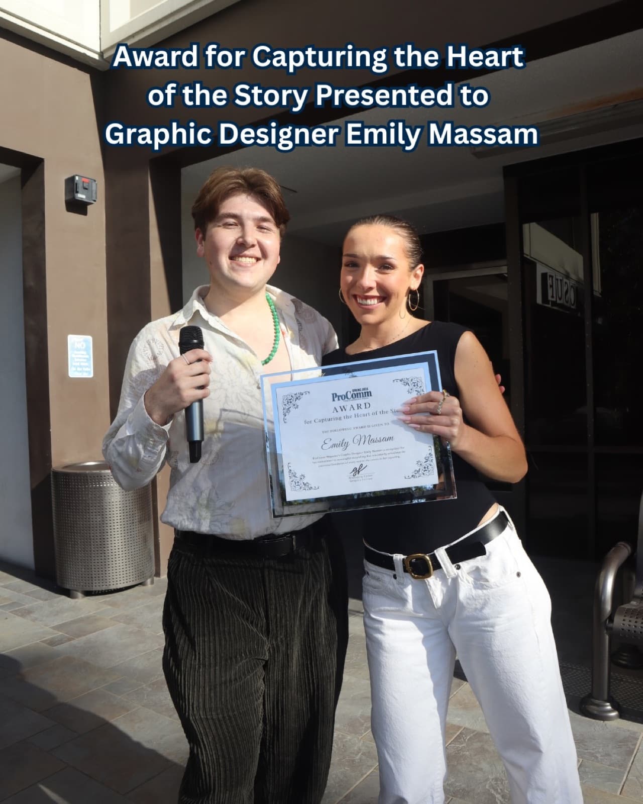 Honors for the ProComm team · 10